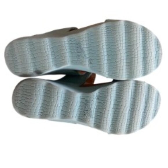 Dansko Maddy Lagoon Milled Cork Wedge Sandal 38 - Picture 6 of 6